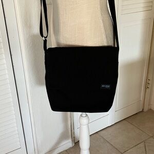 Jack Spade Canvas Single Strap Messenger Bag in Black Mens One Size